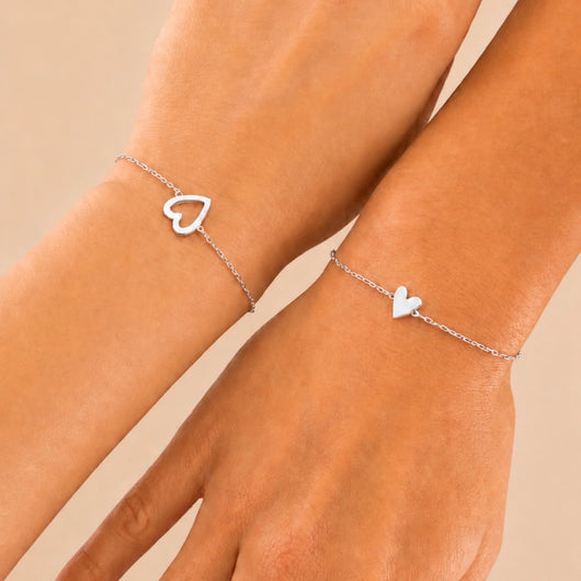 Bracelets Cœurs Mère-Fille