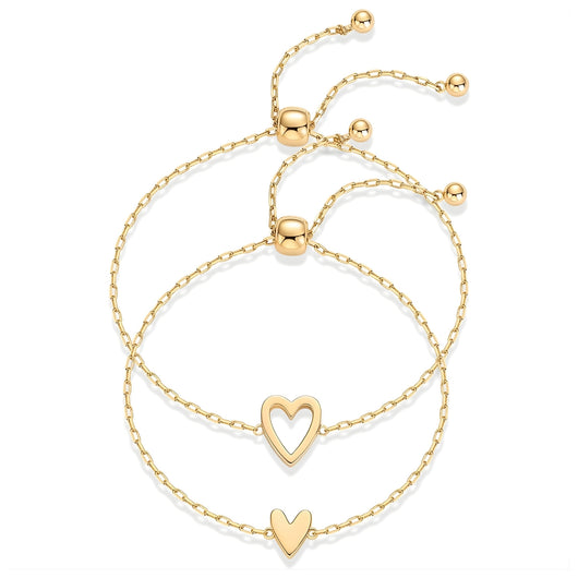 Bracelets Cœurs Assortis