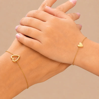 Bracelets Cœurs Mère-Fille