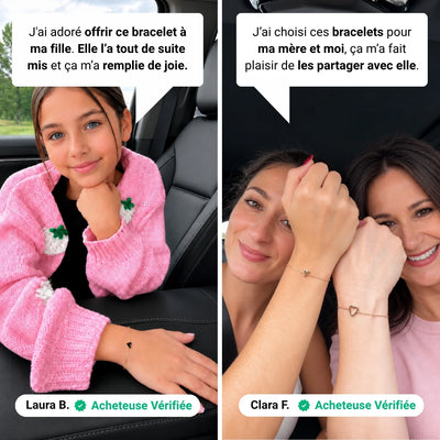 Bracelets Mère et Fille