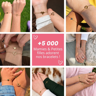 Bracelets Mamie et Petite Fille