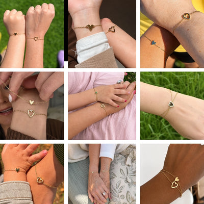 Pulseras a juego