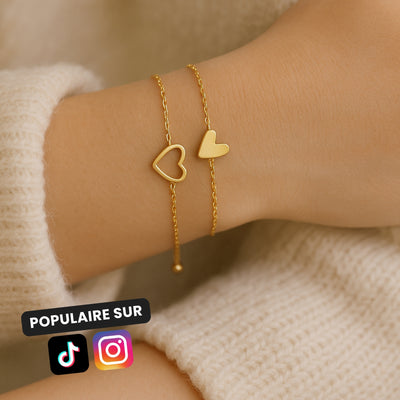 Bracelets Cœurs Assortis