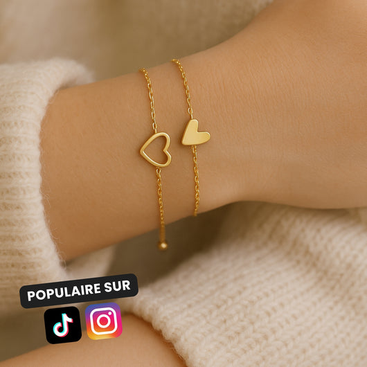 Bracelets Cœurs Assortis