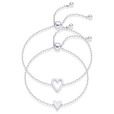 Bracelets Cœurs Assortis